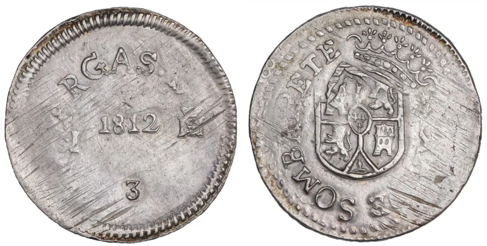 1812 Sombrerete de Vargas 8 Reales