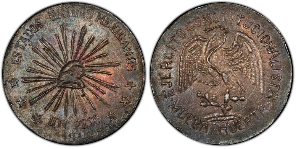 1914 Six-Star Muera Huerta Peso GB-82