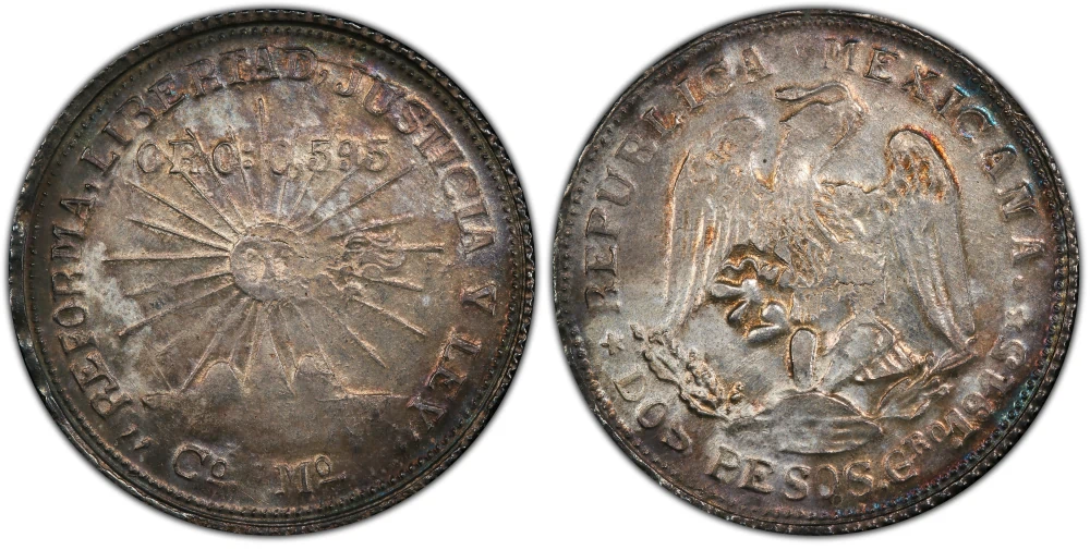 1915 Campo Morado Dos Pesos